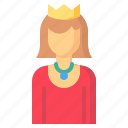 queen, woman, avatar