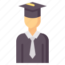 student, graduate, scholar, avatar