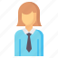 teacher, woman, avatar 