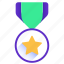 award, medal, prize, star 