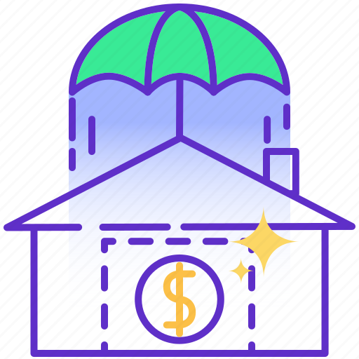 Estate, real, insurance, umbrella icon - Download on Iconfinder