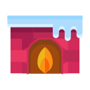 cold, fire, fireplace, flame, livingroom, winter