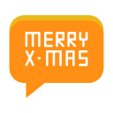 christmas, conversation, greeting, merry, message, text