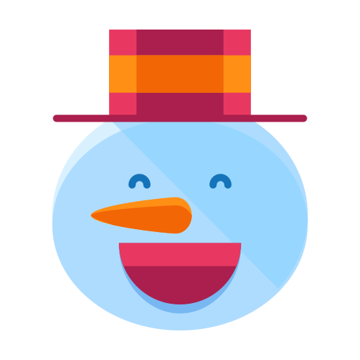 Emoji, emoticon, man, smile, smiley, snow, snowman icon - Free download