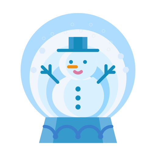 Christmas, man, snow, snowglobe, snowman, winter icon - Free download