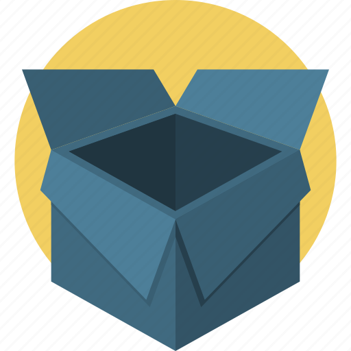 Box, giftbox, open, delivery, package, shipping icon - Download on Iconfinder