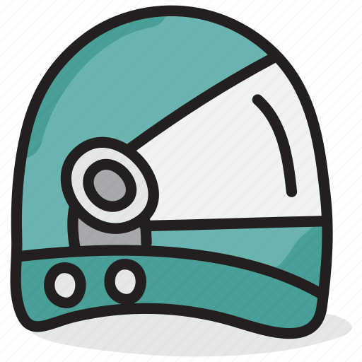 Astronaut hat, head protector, headgear, headwear, space helmet icon - Download on Iconfinder