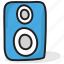 audio player, music player, sound speakers, sound system, stereo system 