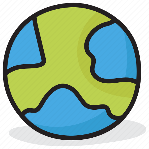 Earth, globe, map, planet, sphere icon - Download on Iconfinder