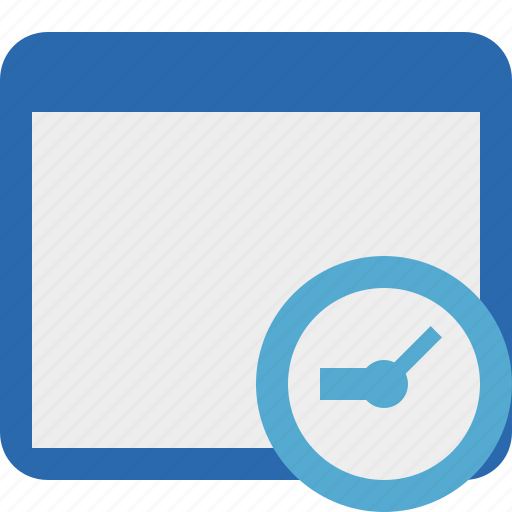 Application, clock, window icon - Download on Iconfinder