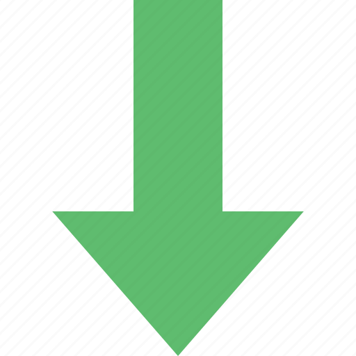 Arrow, down, direction, download, upload icon - Download on Iconfinder