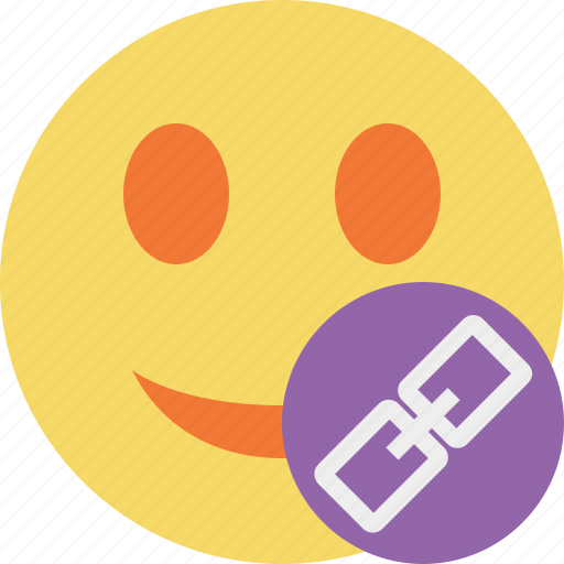 Link, smile, emoticon, emotion, face icon - Download on Iconfinder