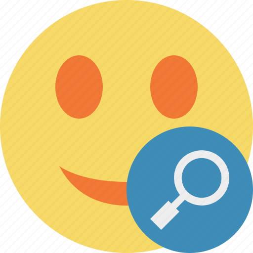 Search, smile, emoticon, emotion, face icon - Download on Iconfinder
