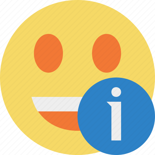 Information, laugh, smile, emoticon, emotion, face icon - Download on Iconfinder