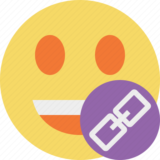 Laugh, link, smile, emoticon, emotion, face icon - Download on Iconfinder