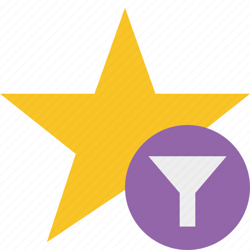 Filter, star, achievement, bookmark, favorite, rating icon - Download on Iconfinder