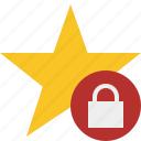 lock, star, achievement, bookmark, favorite, rating