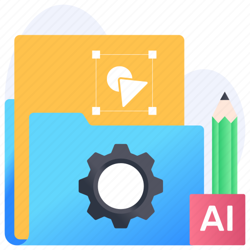 Design management, vector design, graphic management, design development, project file icon - Download on Iconfinder