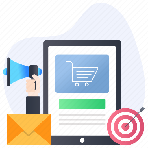 Ecommerce marketing, business marketing, shopping promotion, online marketing, digital marketing icon - Download on Iconfinder