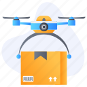 drone delivery, quadcopter box, quadcopter delivery, drone parcel, rc drone 