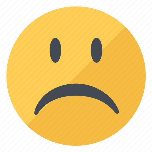 Emoticon, sad, disappointed, emoji, expression, unhappy, unsatisfied icon - Download on Iconfinder
