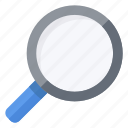 find, glass, magnifying, zoom, look, magnify, search
