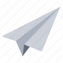 message, paper, plane