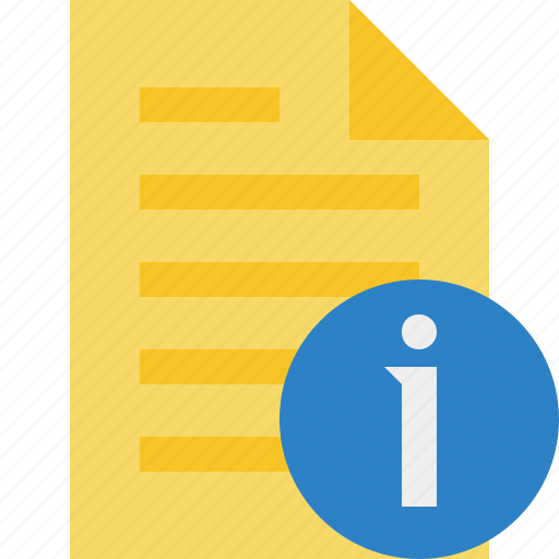 Document, file, information, page, text icon - Download on Iconfinder