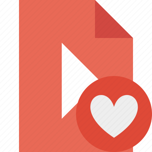 Document, favorites, file, movie, play, video icon - Download on Iconfinder