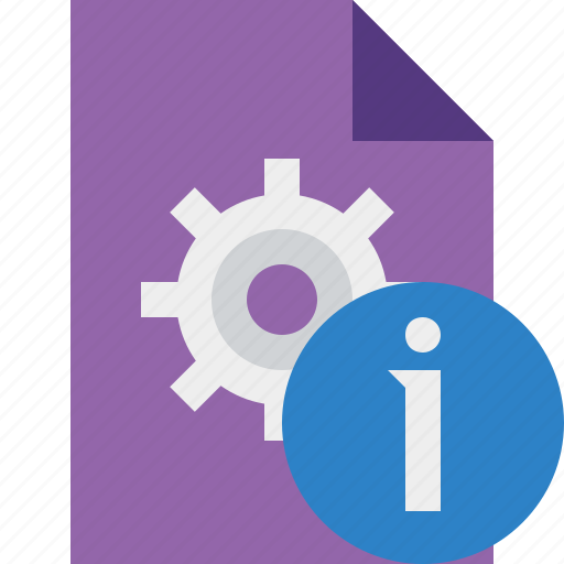 Document, file, information, options, page, settings icon - Download on Iconfinder