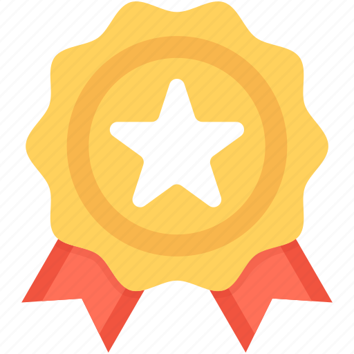 Award, award badge, award ribbon, badge, star badge icon - Download on Iconfinder
