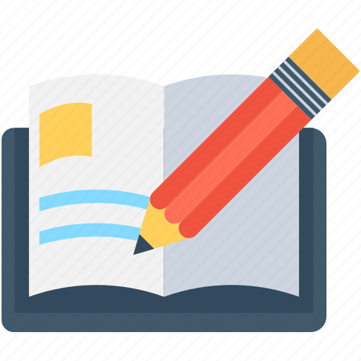 Notebook, pencil, sheet, writing icon - Download on Iconfinder
