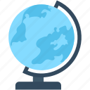 desk globe, desktop globe, globe, table globe, world map