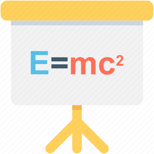 Einstein formula, emc2, formula, physics, science formula icon - Download on Iconfinder