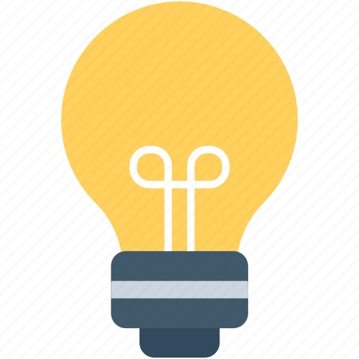 Bulb, electric light, idea, light bulb, luminaire icon - Download on Iconfinder