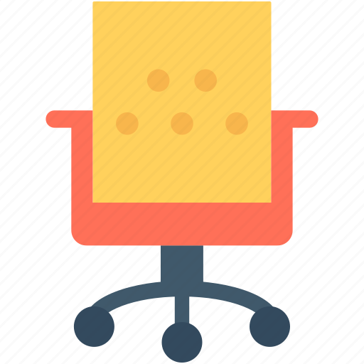 Chair, furniture, mesh chair, office chair, swivel chair icon - Download on Iconfinder