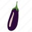 eggplant, aubergine, organic, vegetable, food, purple, vegetarian, ripe, healthy 
