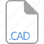 cad, extension, file, filetype, format 
