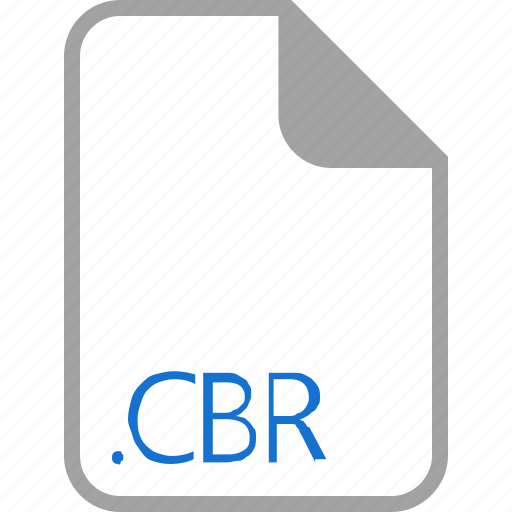 Cbr, extension, file, filetype, format icon - Download on Iconfinder
