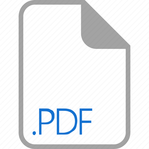 Extension, file, filetype, format, pdf icon - Download on Iconfinder