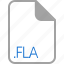 extension, file, filetype, fla, format 
