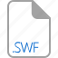 extension, file, filetype, format, swf 