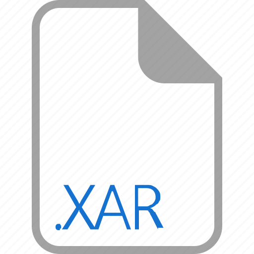 Extension, file, filetype, format, xar icon - Download on Iconfinder