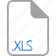 extension, file, filetype, format, xls 