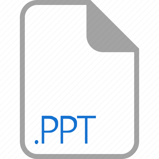 Extension, file, filetype, format, ppt icon - Download on Iconfinder