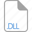 dll, extension, file, filetype, format 