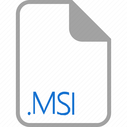 Extension, file, filetype, format, msi icon - Download on Iconfinder
