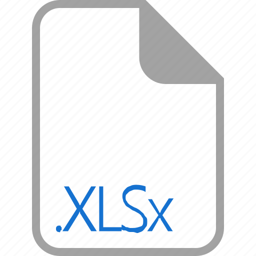 Extension, file, filetype, format, xlsx icon - Download on Iconfinder