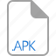 apk, extension, file, filetype, format 