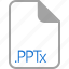 extension, file, filetype, format, pptx 